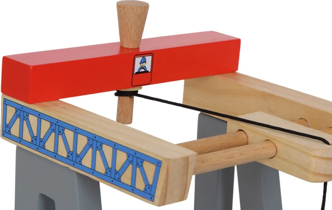 Small Foot Container Terminal Haven Speelset 8551 - Hout - Multicolor