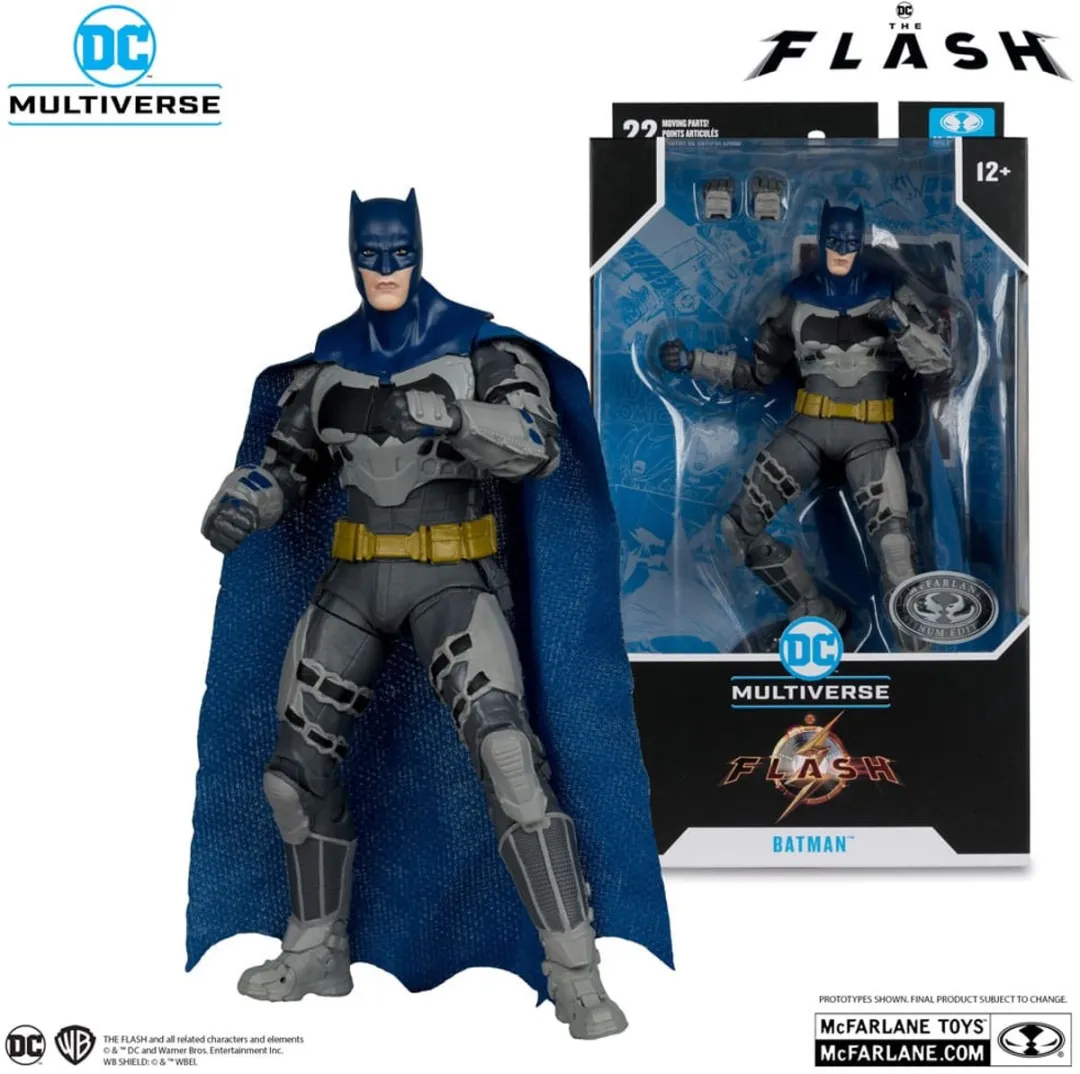 McFarlane Toys The Flash DC Multiverse Action Figure Batman Platinum Edition MCF17292 - Multi
