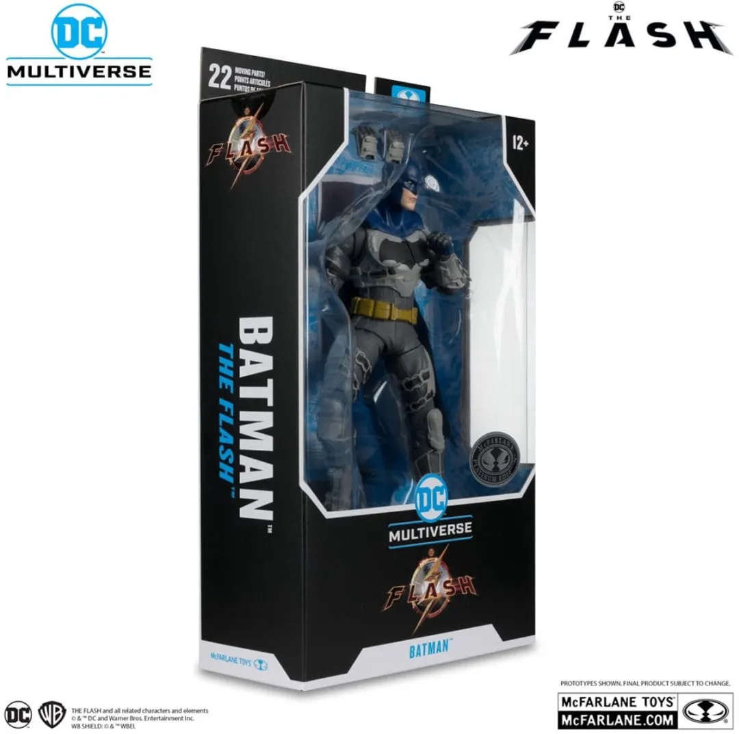 McFarlane Toys The Flash DC Multiverse Action Figure Batman Platinum Edition MCF17292 - Multi