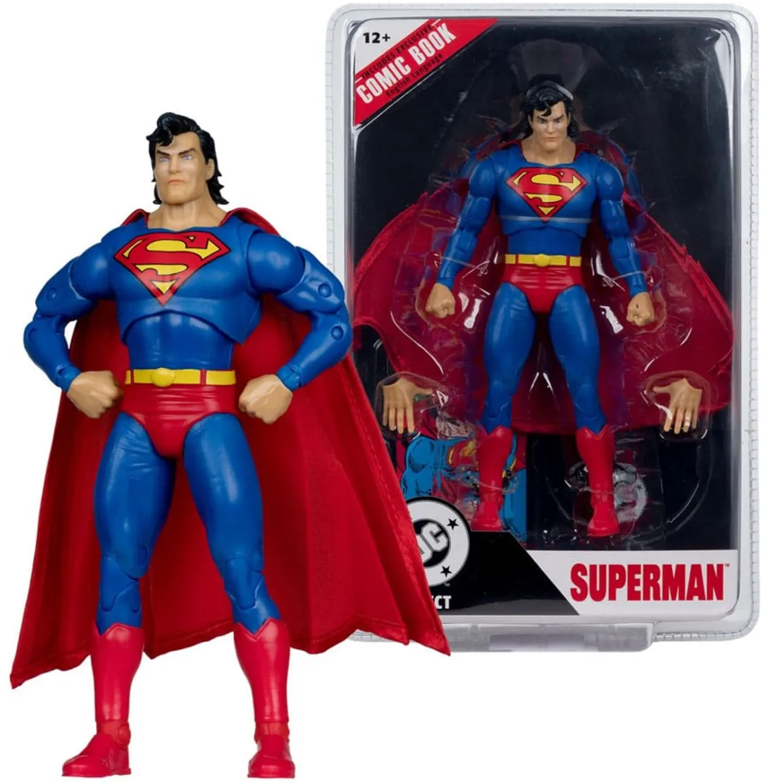 McFarlane Toys DC Page Punchers Superman (Zero Hour) Action Figuur 19cm - Multi