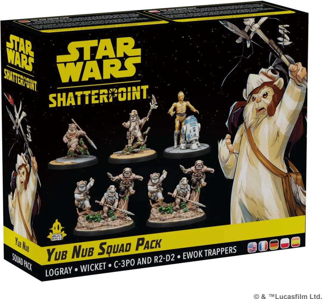 Star Wars - Shatterpoint Yub Nub Squad Pack - Engelstalig Bordspel