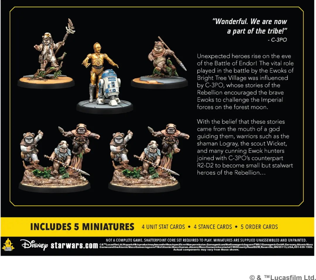 Star Wars - Shatterpoint Yub Nub Squad Pack - Engelstalig Bordspel