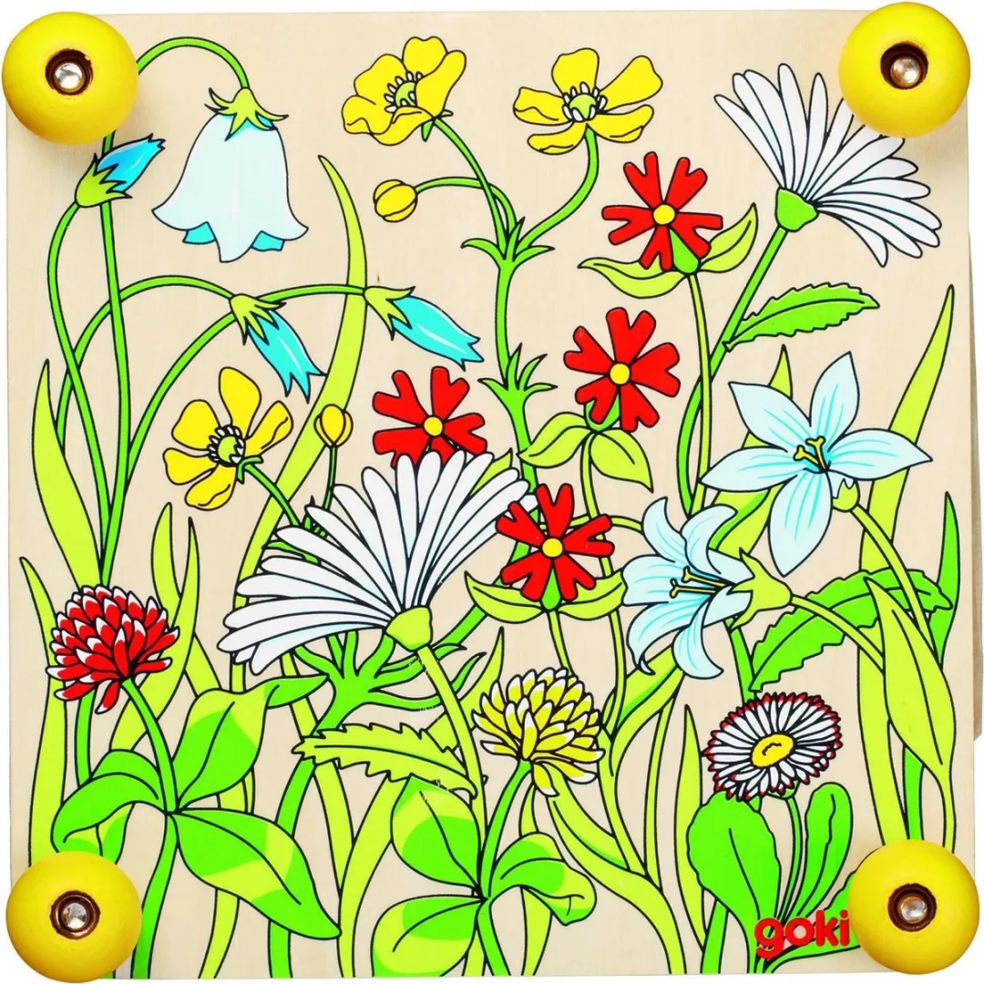 Goki Flower Press Spring Meadow