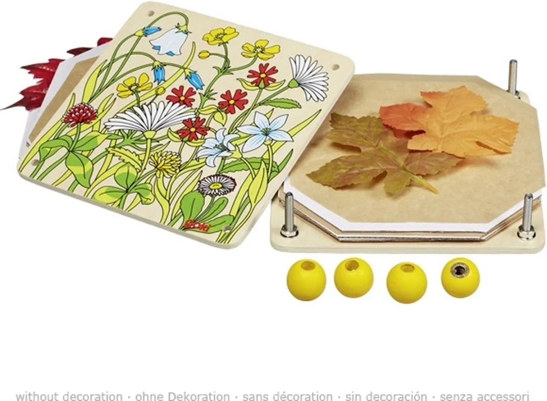Goki Flower Press Spring Meadow - Multicolor