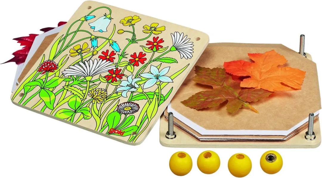 Goki Flower Press Spring Meadow - Multicolor