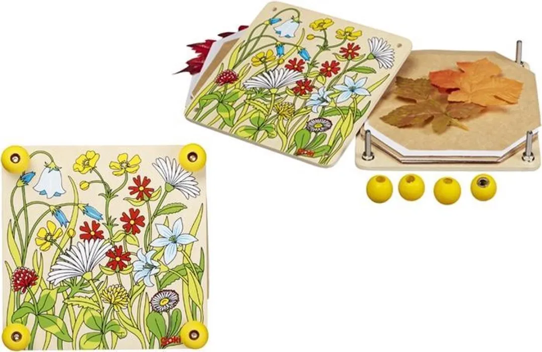 Goki Flower Press Spring Meadow - Multicolor