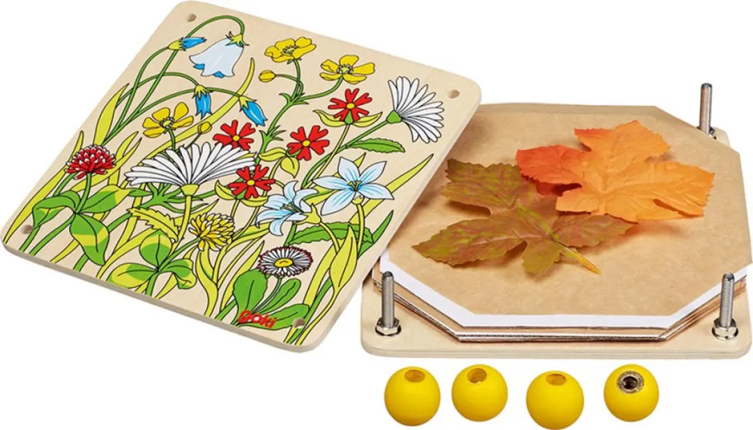 Goki Flower Press Spring Meadow - Multicolor