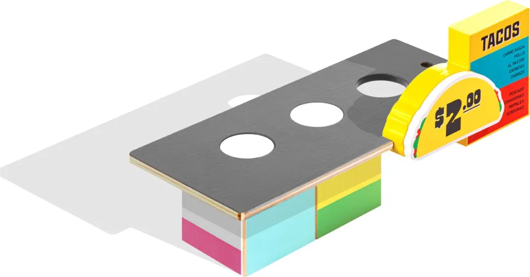 Candylab Stack Food Shack Taco Multicolor