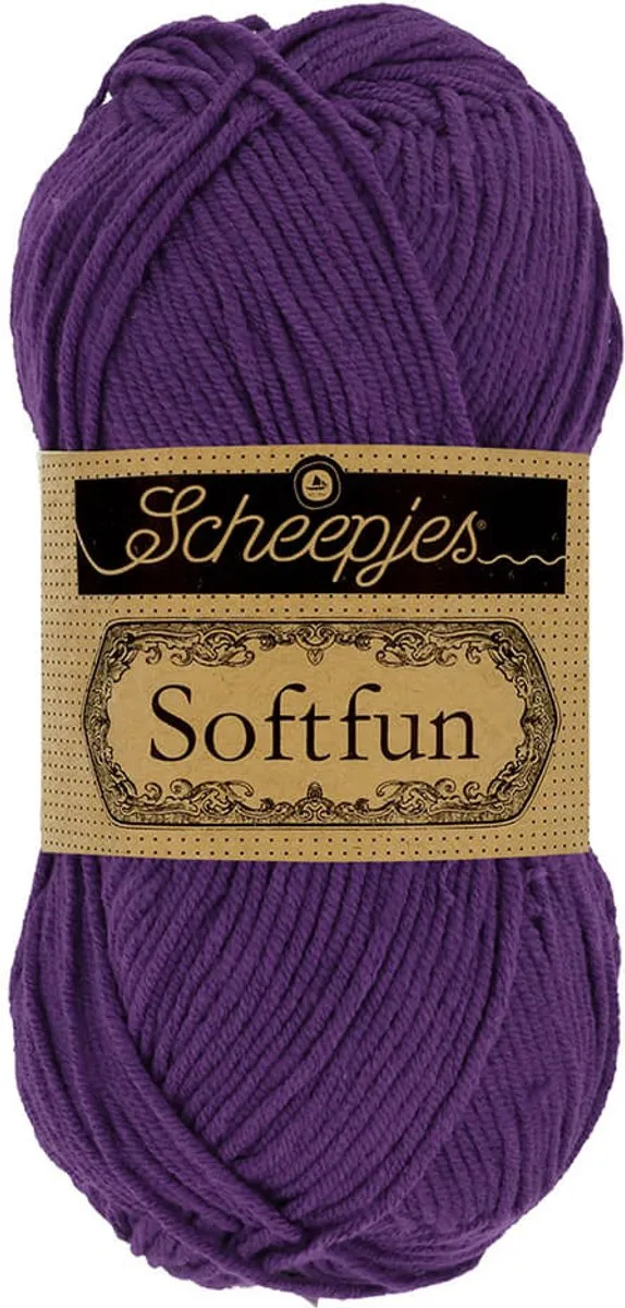 Scheepjes Softfun 2515 Deep Violet