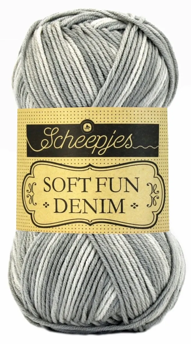 Scheepjes Softfun Denim 511 - 50g - Grijs