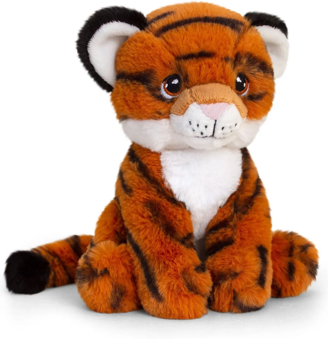 Keel Toys Pluche Knuffel Tijger 18cm