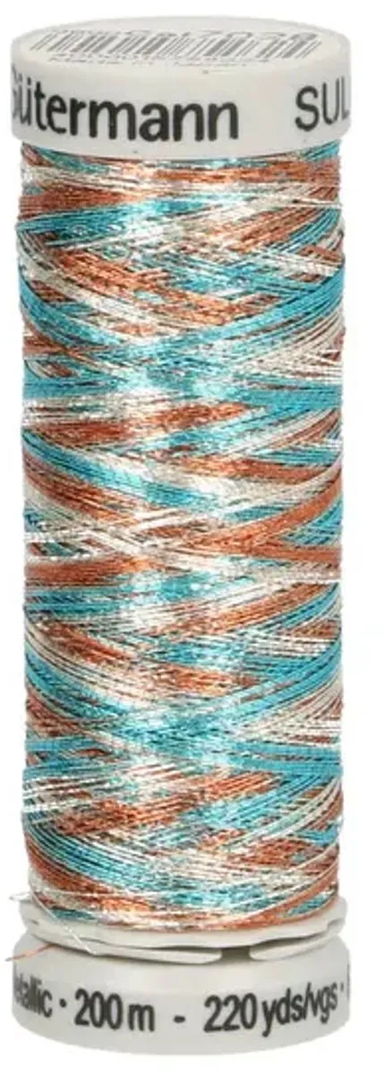 Gutermann Sulky Metallic Borduurgaren 200m - Kleur 7028 Multi