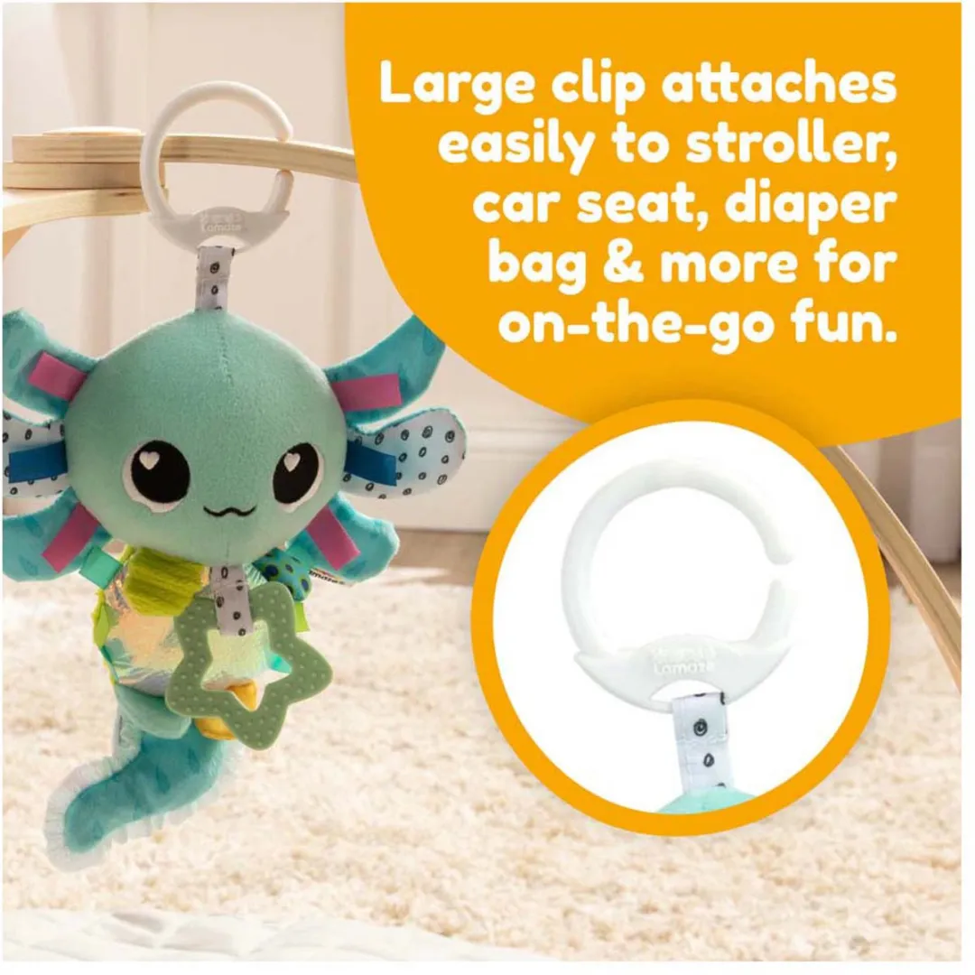 Lamaze Alise de Axolotl Grijp- en bijtspeelgoed - Meerkleurig - afbeelding 6 van 6