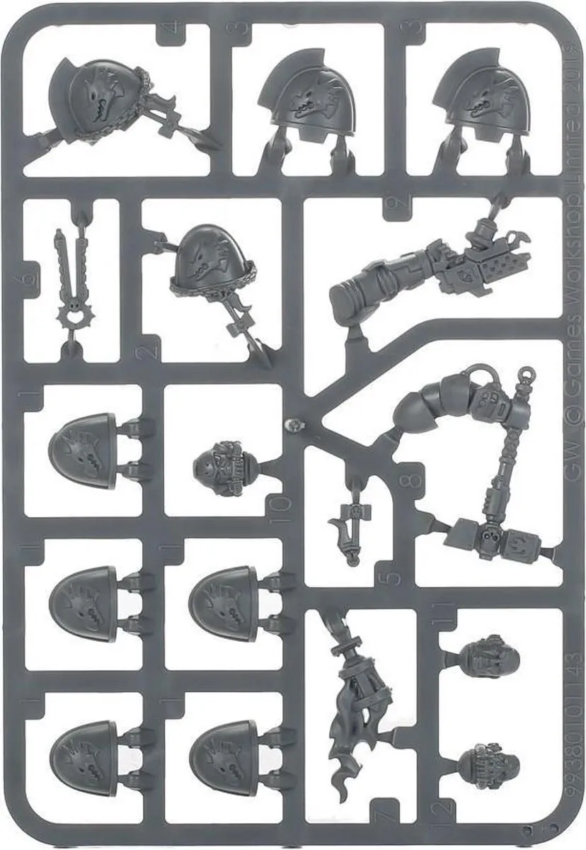Games Workshop Warhammer 40.000 Space Marines Salamanders Primaris Upgrades
