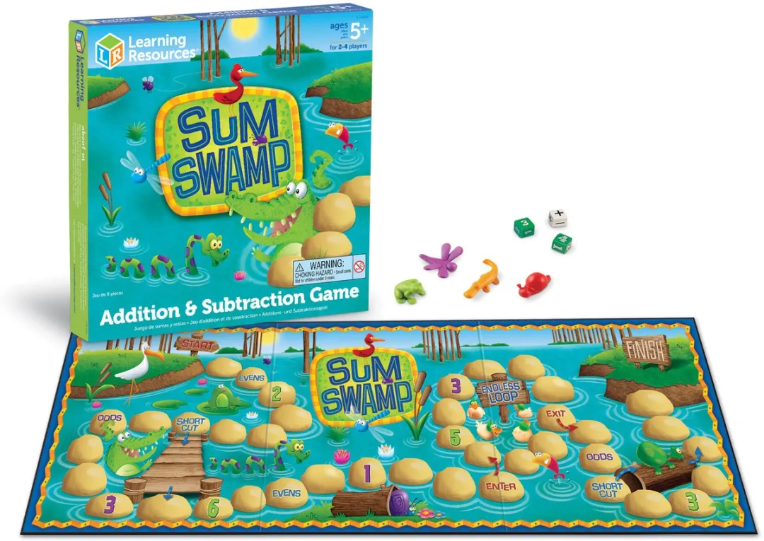Learning Resources Sum Swamp Spel