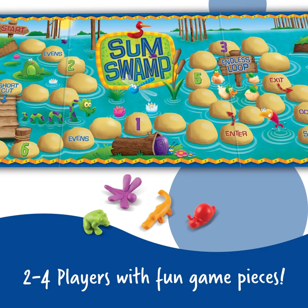 Learning Resources Sum Swamp Spel - Optellen & Aftrekken - Multicolor