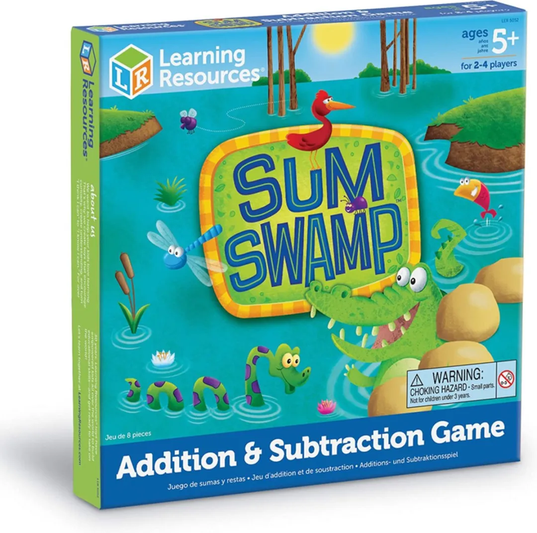Learning Resources Sum Swamp Spel - Optellen & Aftrekken - Multicolor