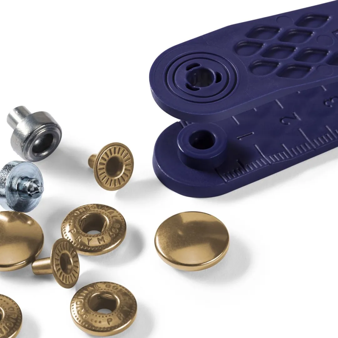 Prym Anorak Drukknopen 15mm - 10 Stuks - Goudkleur