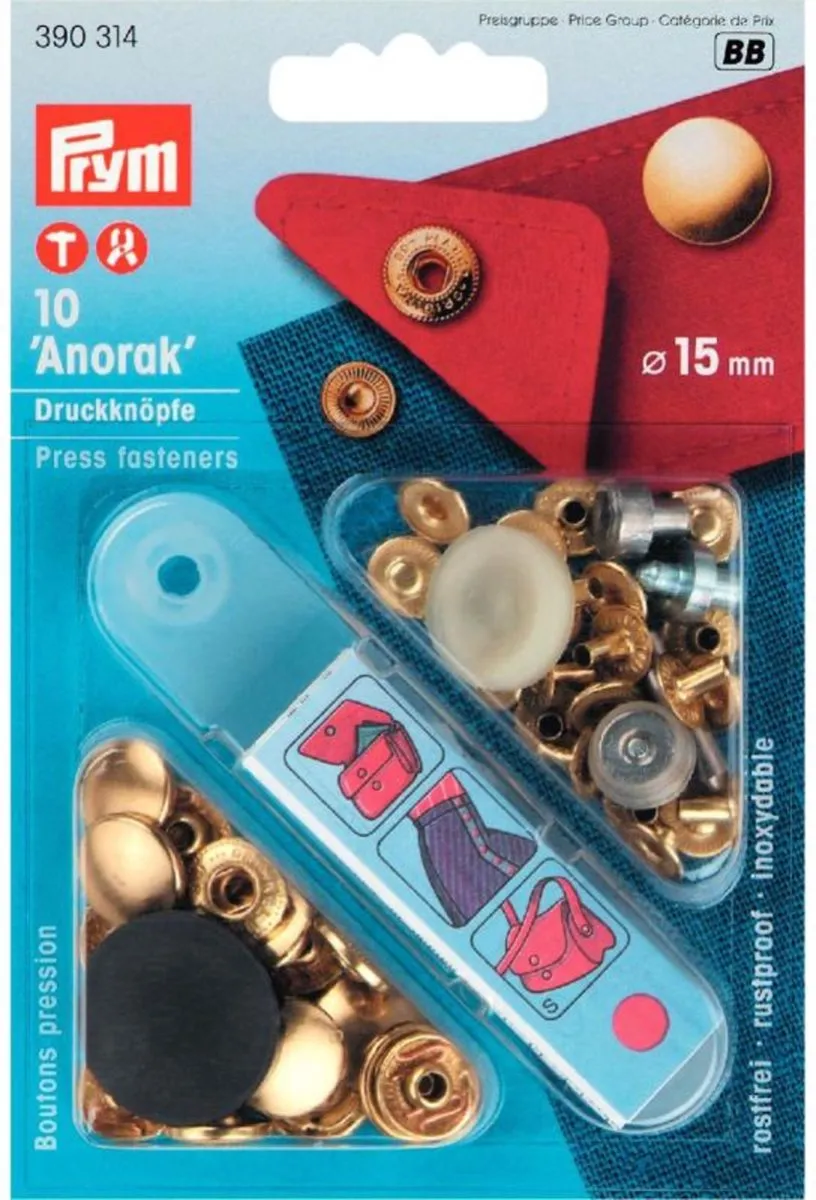 Prym Anorak Drukknopen 15mm