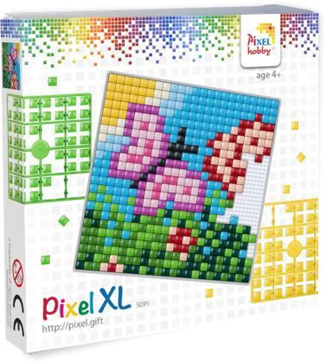 PixelHobby Pixel XL Vlinder Set - 960 Pixels - Multi
