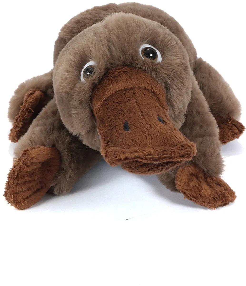 PIA Soft Toys Knuffeldier Vogelbekdier - Bruin 35cm