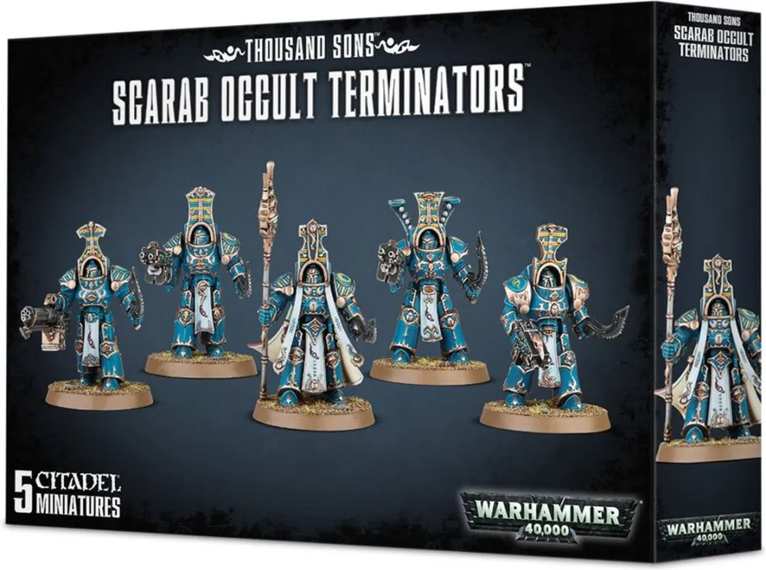 Games Workshop Thousand Sons Scarab Occult Terminators - afbeelding 9 van 9