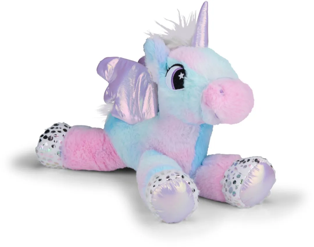 Eddy Toys Pluche Eenhoorn 34cm - Multicolor