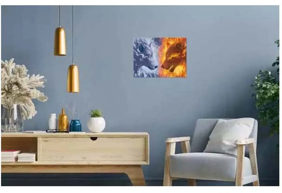 Ravensburger Fire & Ice Schilderpakket - Hout Acryl