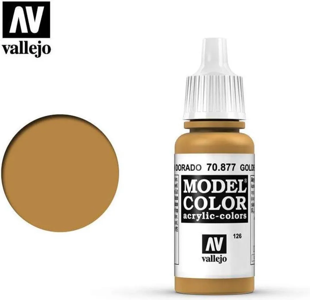 Vallejo Model Color Gold Brown Acrylverf 17ml