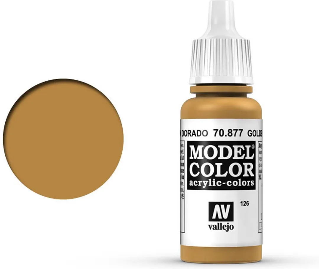 Vallejo Model Color Gold Brown Acrylverf 17ml