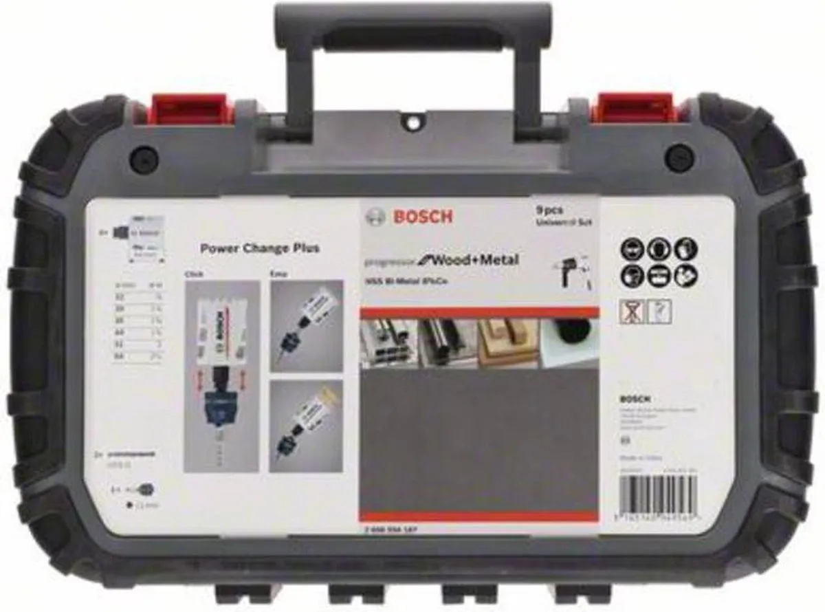 Bosch Elektromontageset 9-delig 2608594187 - Hout/Metalen - afbeelding 6 van 6