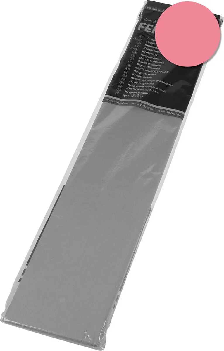 Folia Crêpepapier Roze