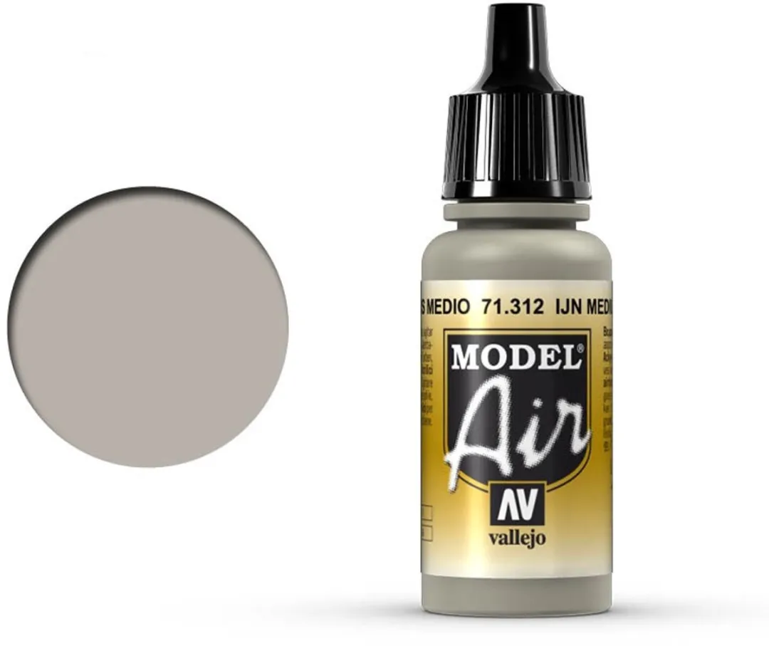 Vallejo Model Air Dark Grey 71308 Acrylverf