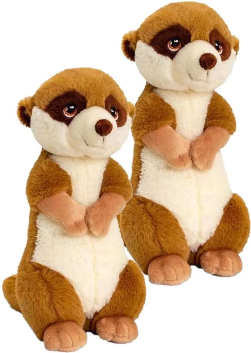 Keel Toys Stokstaartjes Pluche Knuffel 30cm