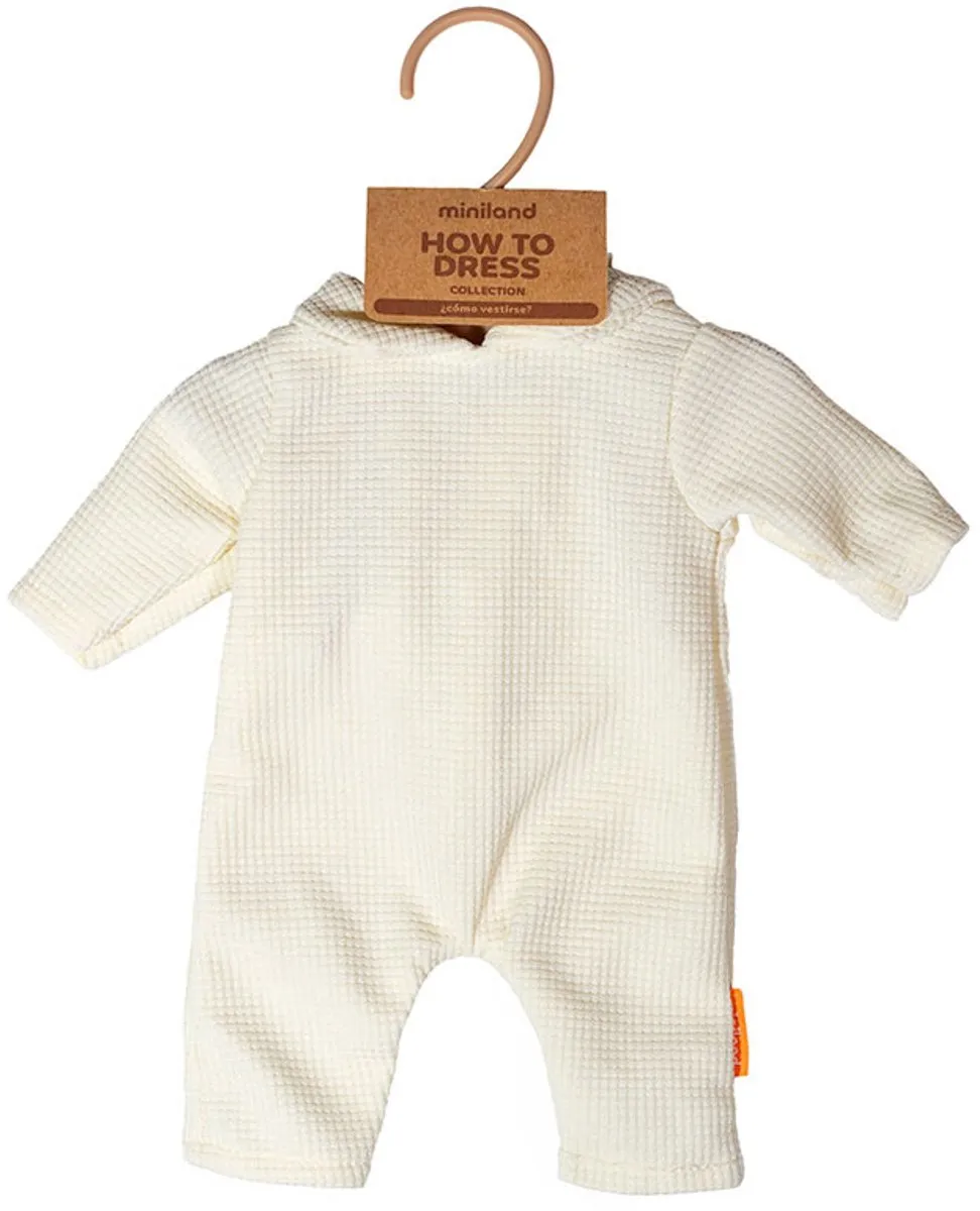 Miniland Poppenpyjama 38cm - Multicolor