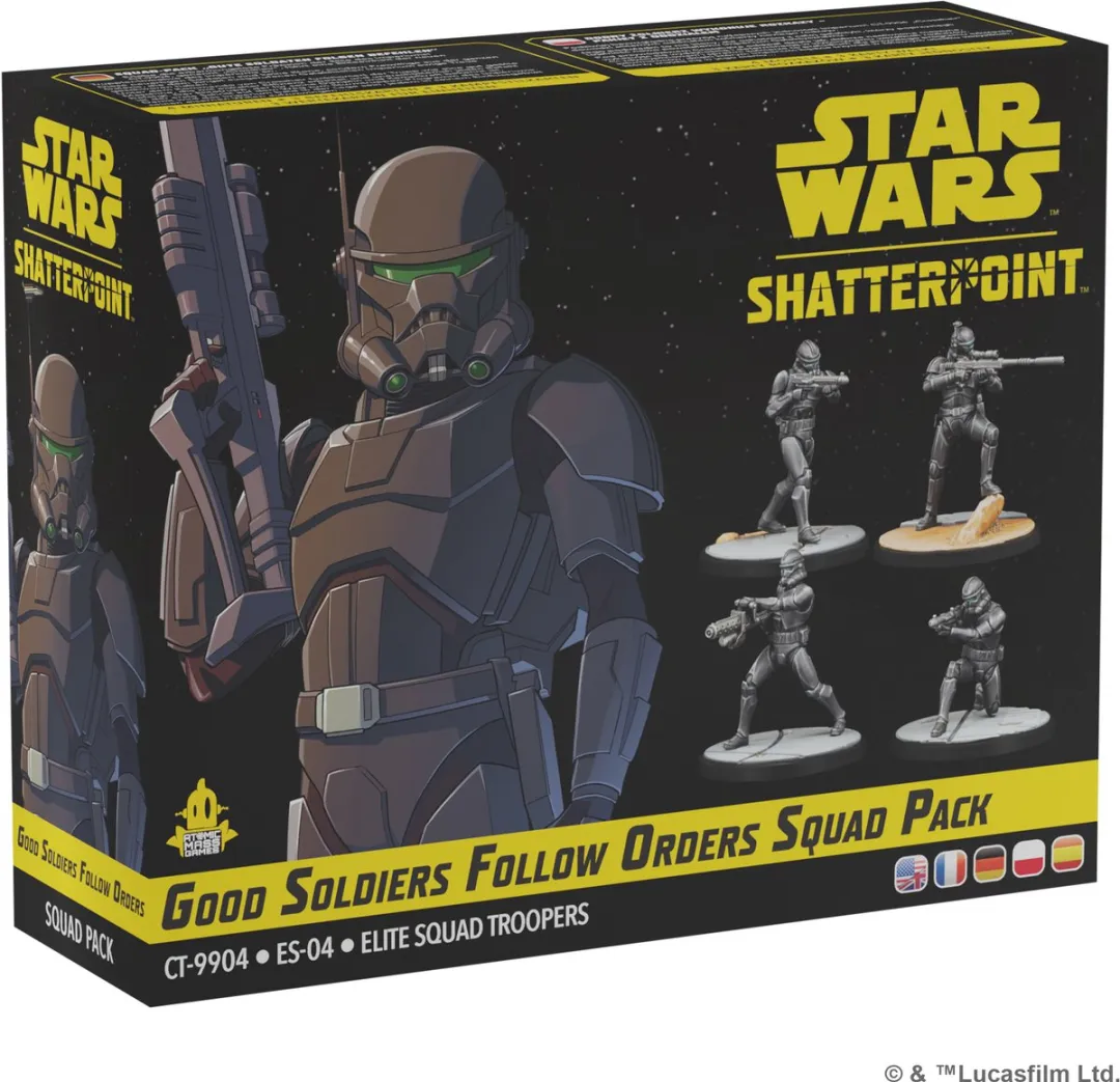 Atomic Mass Games Star Wars Shatterpoint Like Squad Pack SWP35