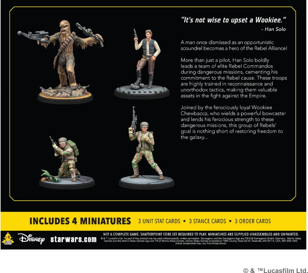 Atomic Mass Games Star Wars Shatterpoint Like Squad Pack SWP35