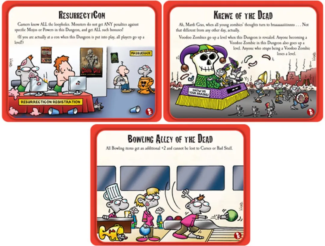 Steve Jackson Games Munchkin Zombies 3 Hideous Hideouts - Bordspel