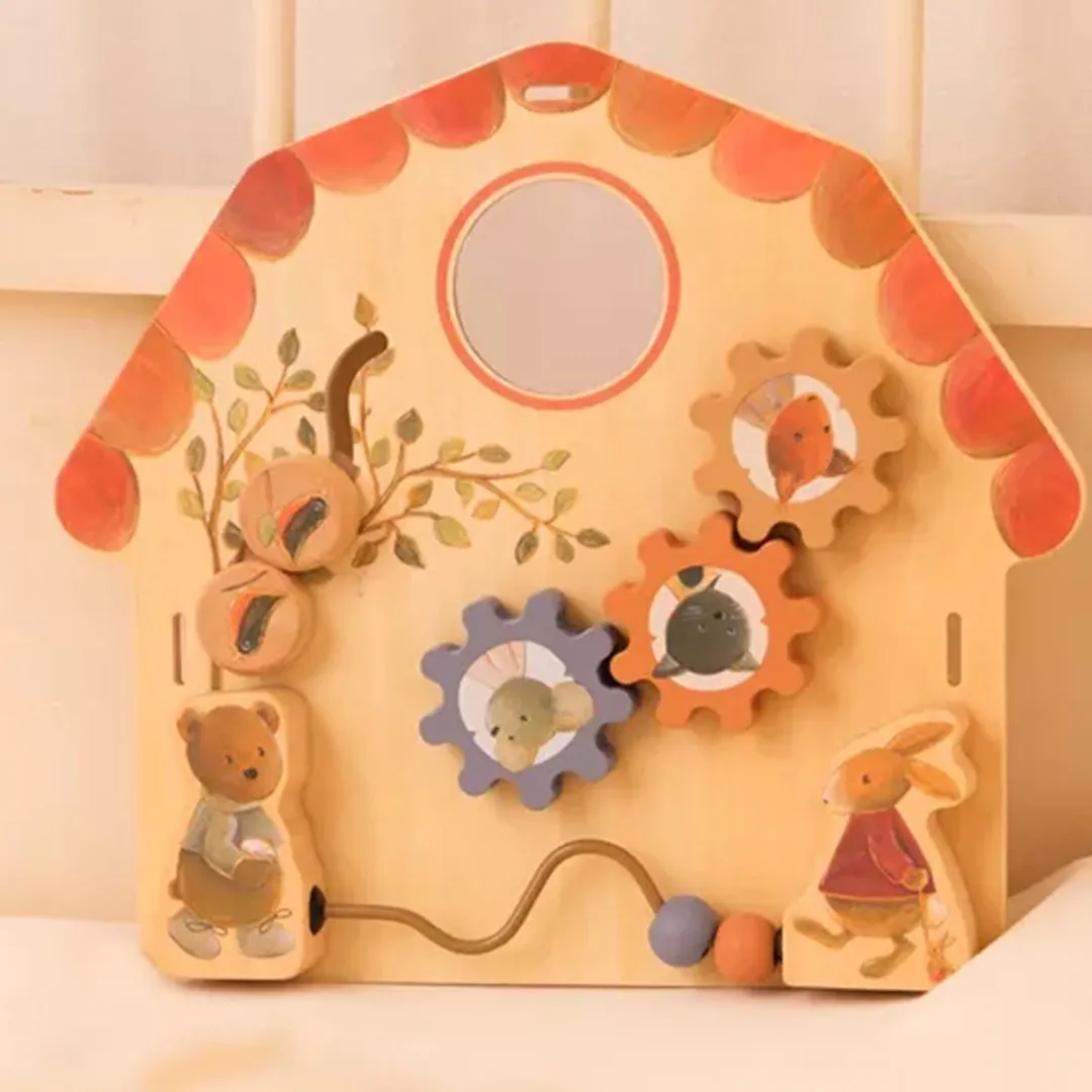 Egmont Toys Houten Activiteitenpaneel ET120952 - Multicolor
