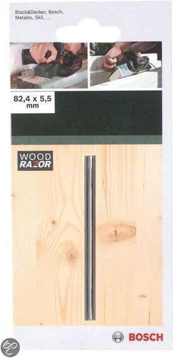 Bosch 2609256649 Omkeerbaar Schaafmes
