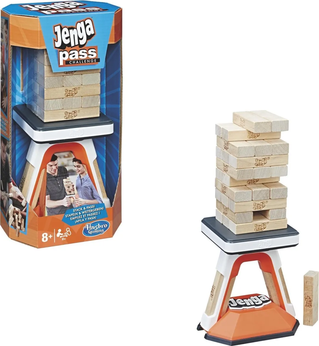 Hasbro Gaming Jenga Pass Challenge E0585
