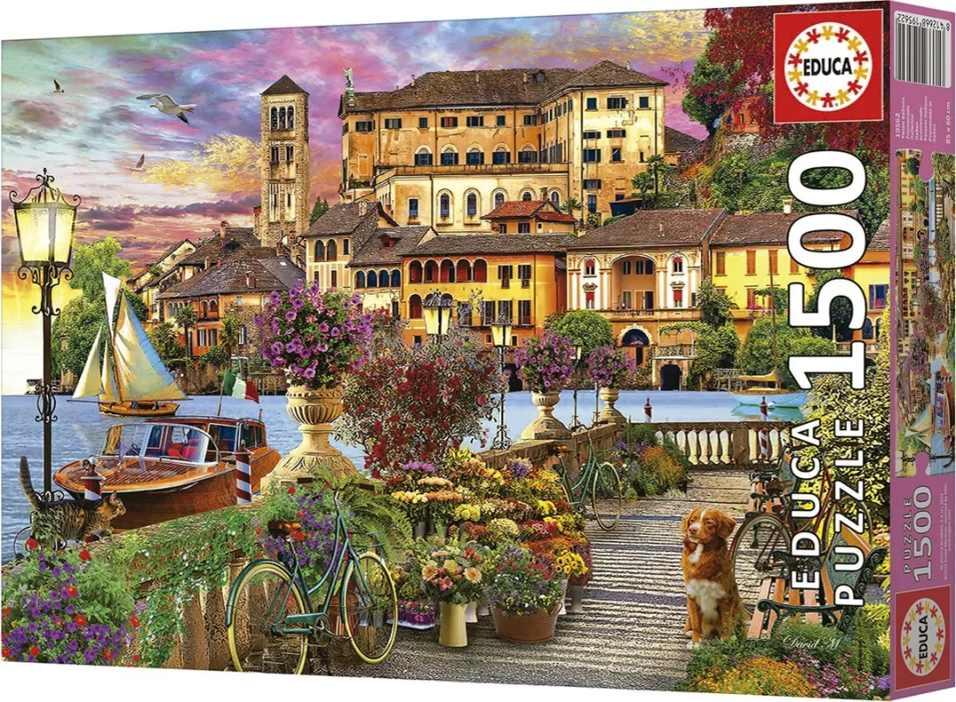 Educa Italiaanse Wandeling Puzzel 1500 Stuks - Multikleur - afbeelding 6 van 6