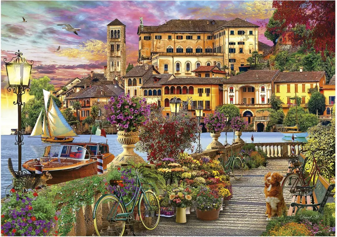 Educa Italiaanse Wandeling Puzzel 1500 Stuks - Multikleur