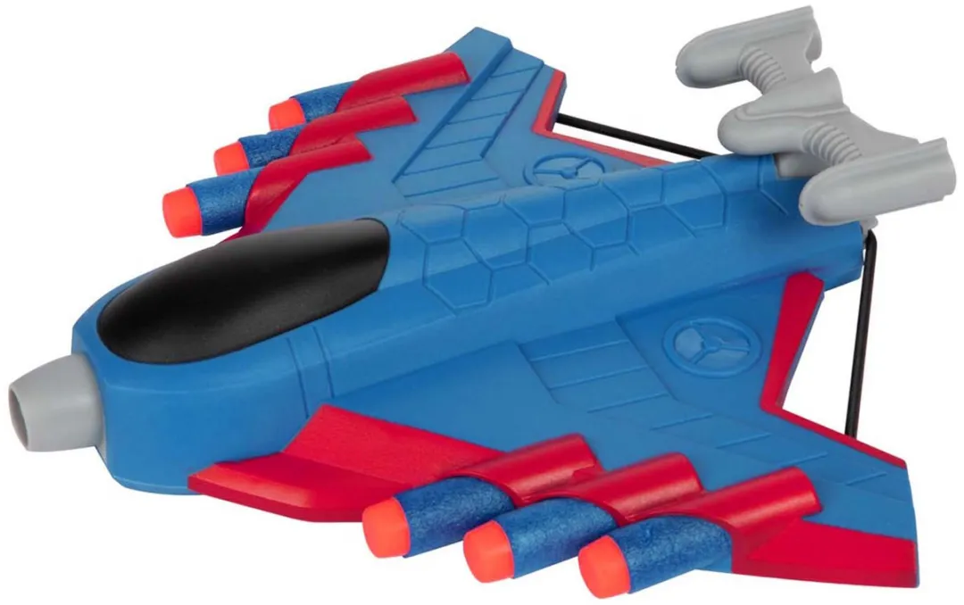 Toi-Toys Play Out Vliegtuig Shooter 68945Z - 16 Foam Pijlen - Multicolor