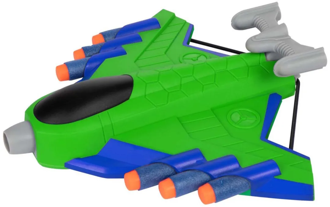 Toi-Toys Play Out Vliegtuig Shooter 68945Z - 16 Foam Pijlen - Multicolor