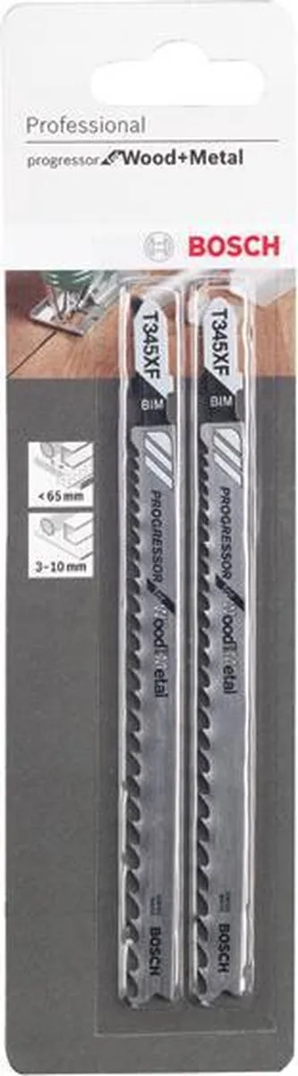 Bosch T345XF Decoupeerzaagbladen