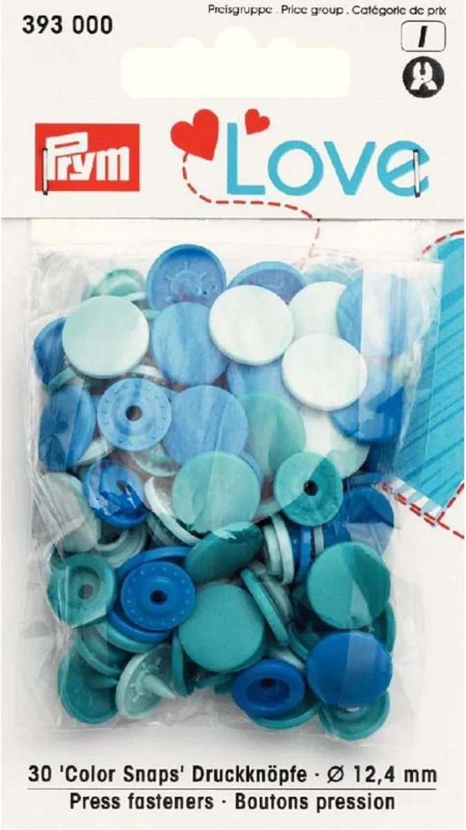 Prym Love Color Drukknoppen 12,4mm