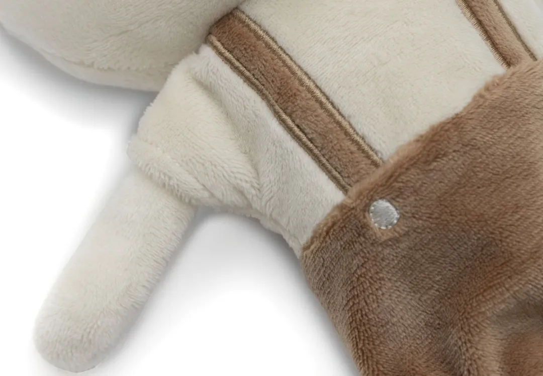 Jollein Knuffel Mouse Bowie 32cm - Wit