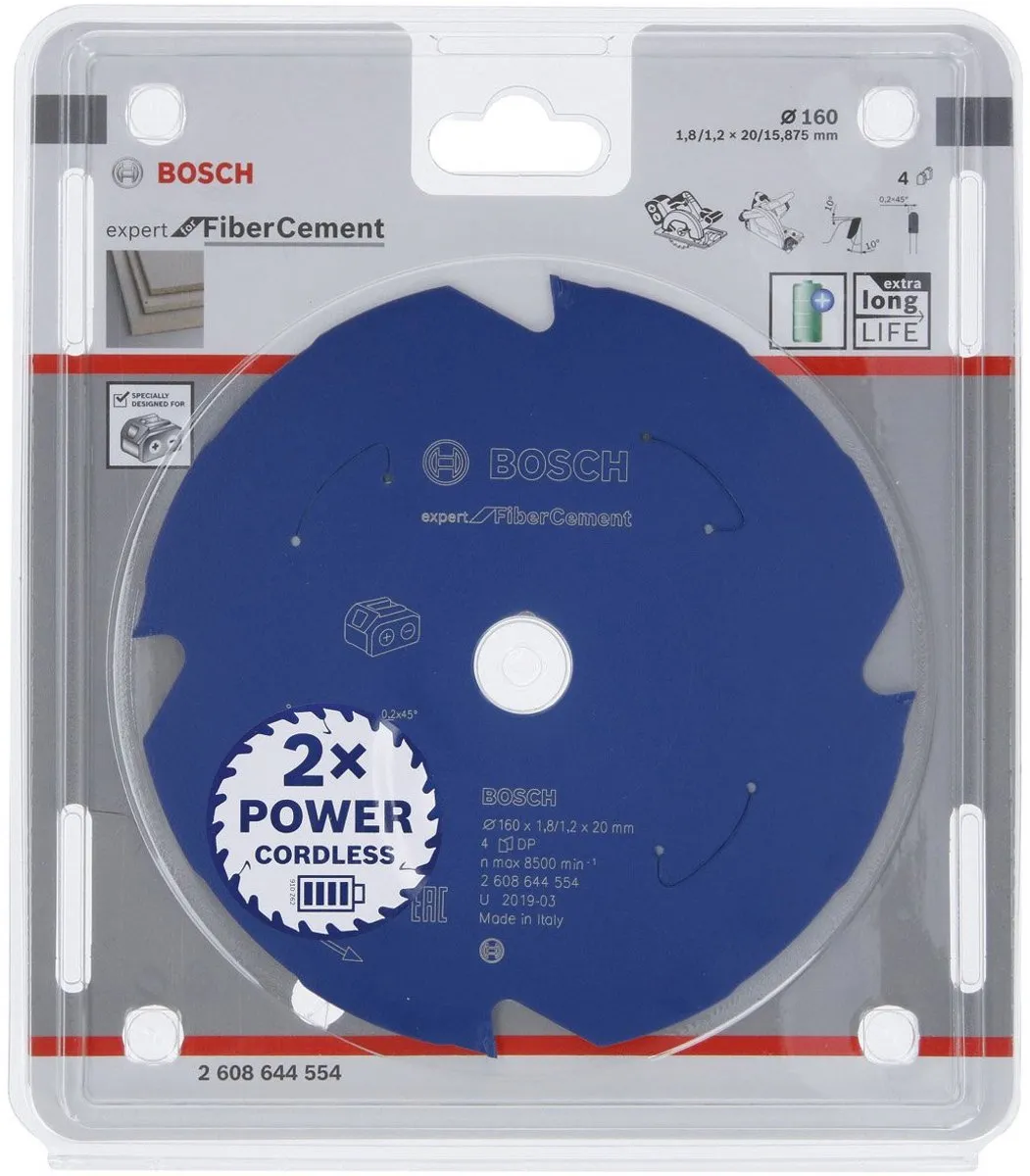 Bosch Blad Expander 160x20x1.8/1.2x4T ACCU