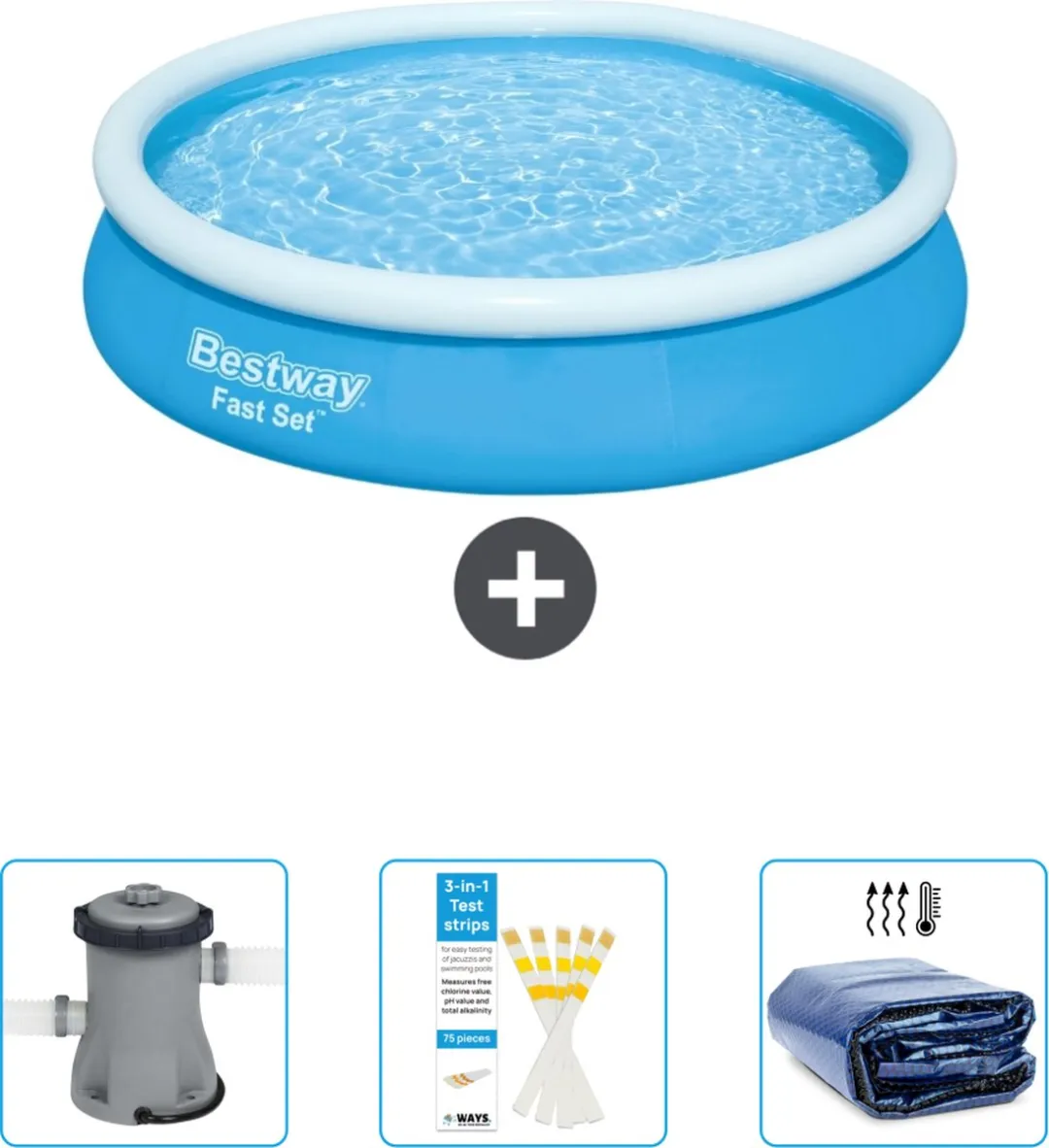 Bestway Fast Set Zwembad 366x76cm